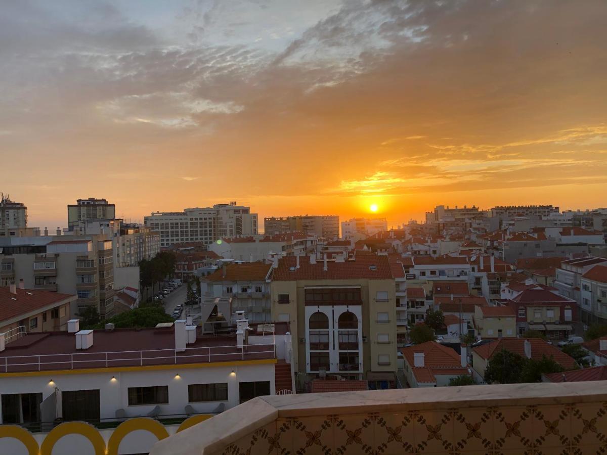 Lovely Lisboa Costa Da Caparica Seaview Apartment Costa da Caparica Exterior photo